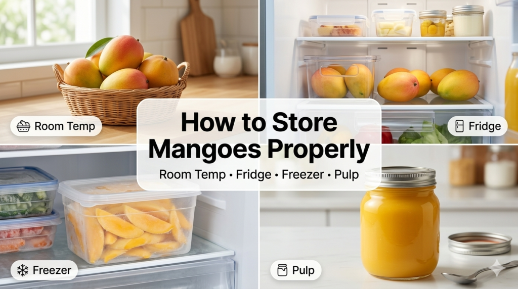 How to Store Mangoes Properly