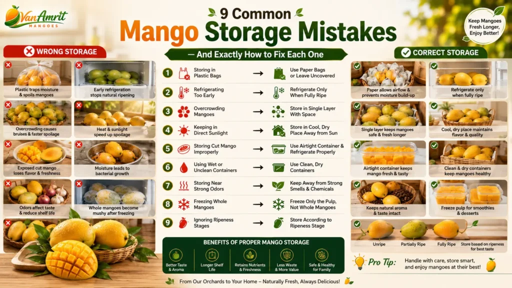 9 Common Mango Storage Mistakes