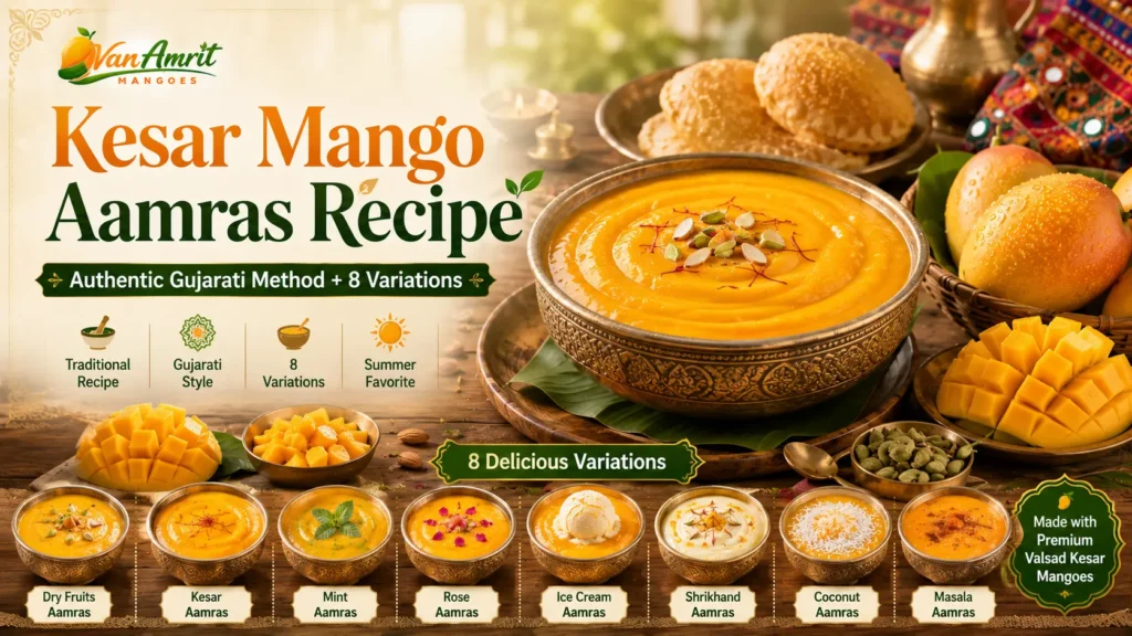 Kesar Mango Aamras Recipe