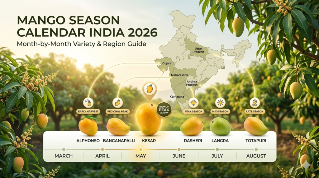 Mango Season Calendar India 2026