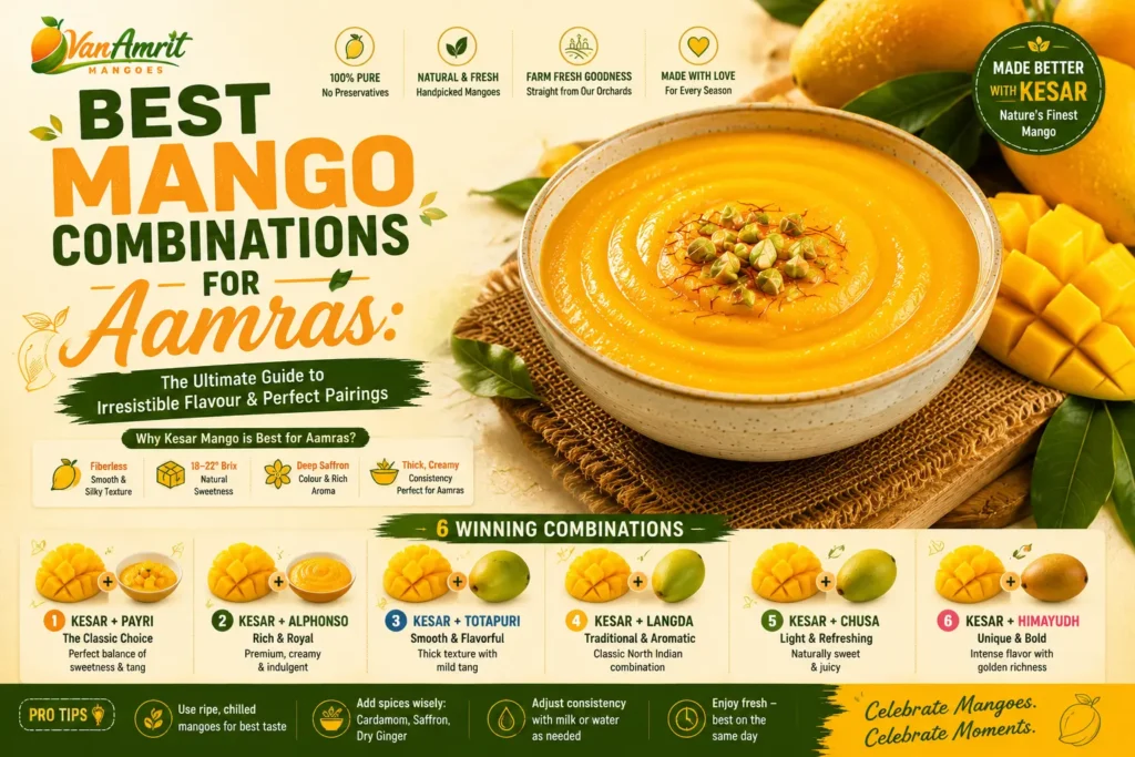 Best Mango Combinations for Aamras