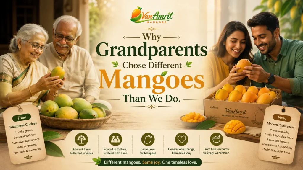 why grandparents chose different mangoes